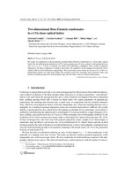 Fortschritte der Physik - 2006 - Cennini - Two‐dimensional Bose‐Einstein condensates in a CO2‐laser optical lattice.pdf